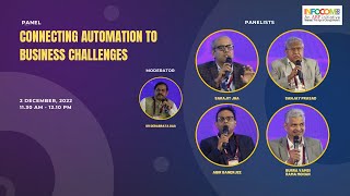 Panel | Connecting Automation to Business Challenges | INFOCOM 2022 screenshot 3