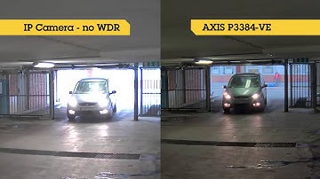 Wide Dynamic Range   Dynamic Capture with AXIS P3384 V  VE