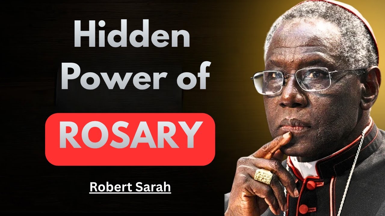 Robert Sarah Reveals the Strongest Place for Your Rosary!