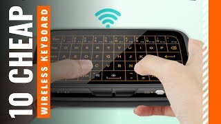 Top 10: Cheapest Mini Wireless Keyboards for 2020 / Mini Wireless Keyboard with Touchpad, Backlit