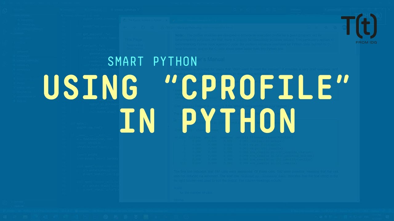 Python Cprofile Visualize