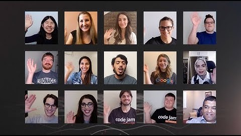 Welcome to the Code Jam 2020 Virtual World Finals