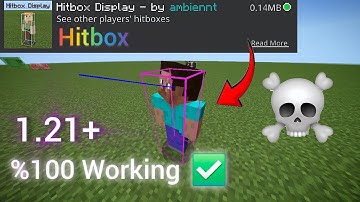 Hitbox Display Pack For Minecraft PE 1.21+ | Player Hitbox Display Mod/Addon For MCPE ! 🔥