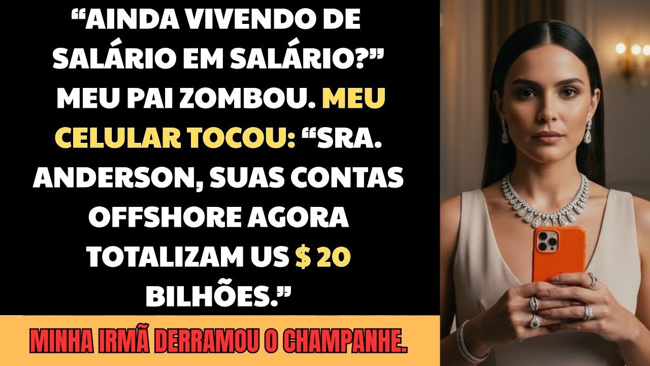 No jantar de Ano Novo, eles me chamaram de pobre — Então o banco ligou por causa dos bilhões