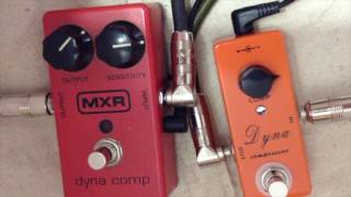 SHOOTOUT! Mosky Dyna vs MXR Dynacomp on bass