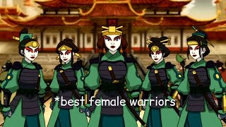 The Kyoshi Warriors for 3 Minutes Straight | ATLA