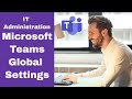 Microsoft Teams - IT Level Permissions