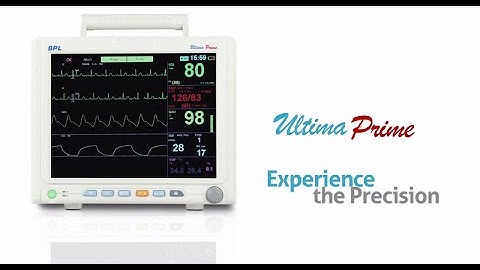 BPL Ultima Prime | Multipara Patient Monitor | Critical Care & Surgery