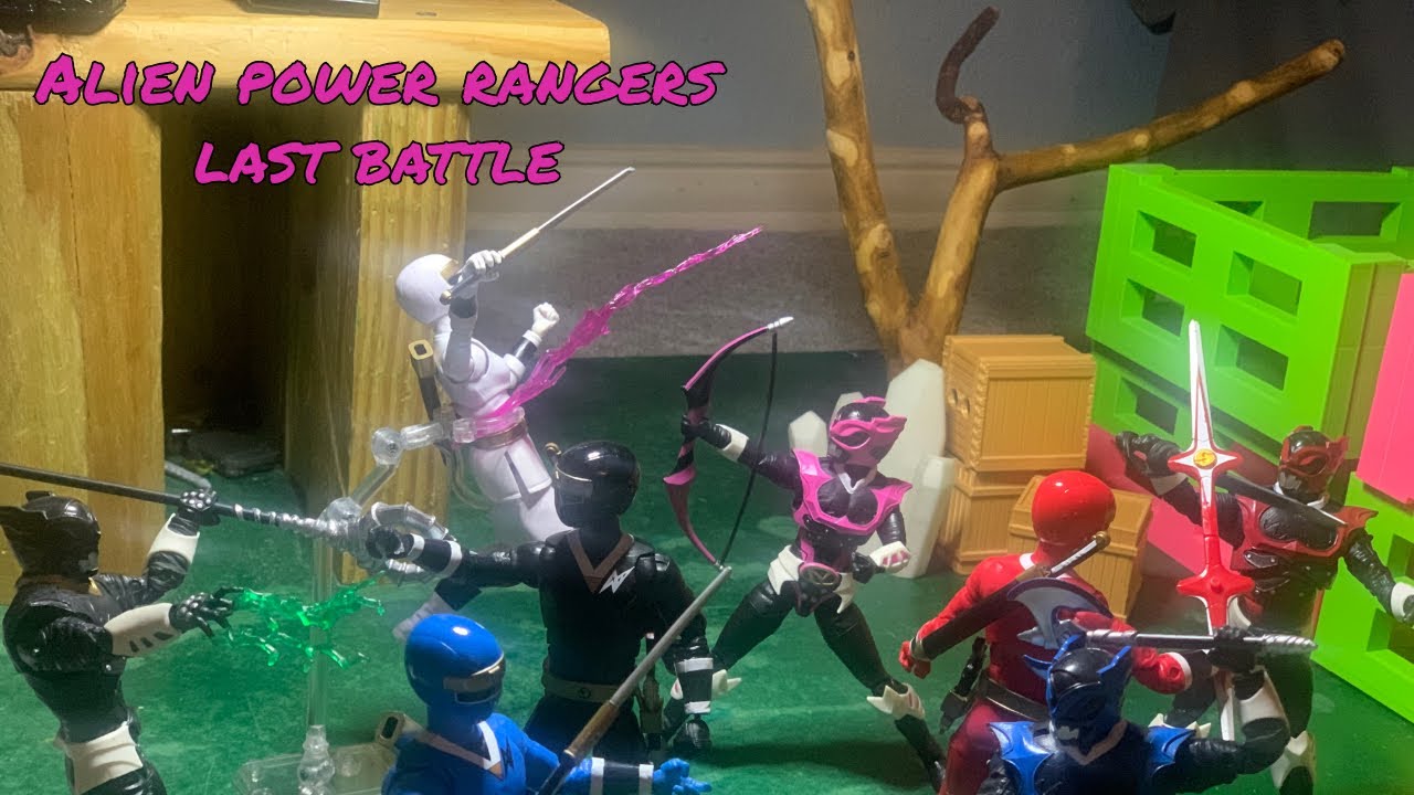 Alien Power Rangers Last Battle - YouTube