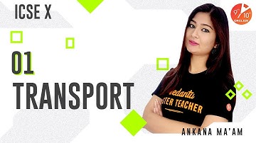 Transport L-1 | ICSE Class 10 Geography | ICSE 10 Social Studies | Umang | Vedantu 9 and 10 English
