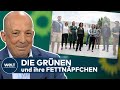 WAHLKAMPFPANNEN der GRÜNEN: "Bündnis 90/Die Weißen"? | WELT INTERVIEW