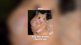 David Guetta - Say My Name Speed Up