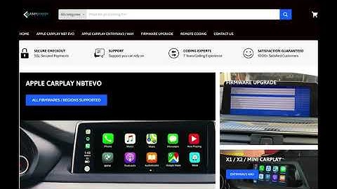 BMW Feature Installer Apple Carplay Fullscreen Unlock Easy Bimmer Coding