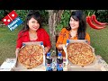 2 X Large Domino's Pizza Challenge | Food Challenge