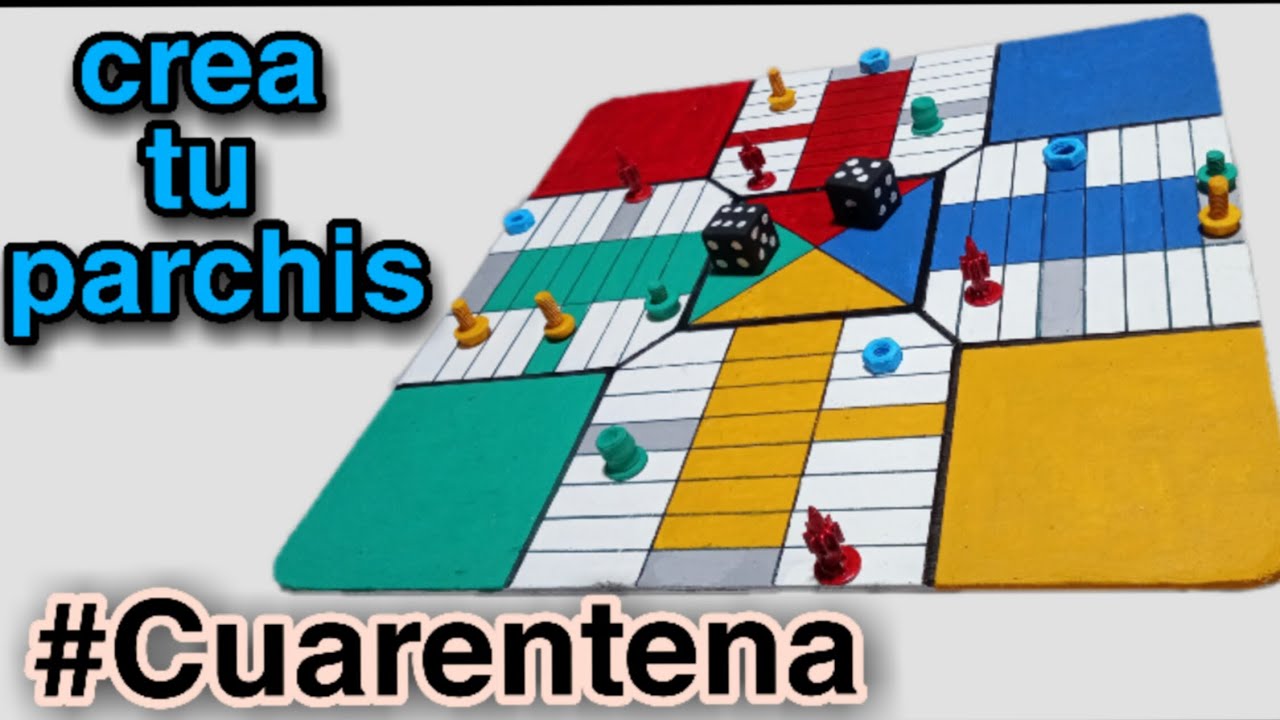 Como Hacer Un Parchis Casero Como Hacer Un Parchis Diy Plegable Juego De Mesa Casero Parchis Youtube