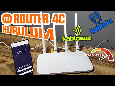 Mi Router 4C Kurulum | Kablosuz - Kablolu Hız Testleri | Mi Wifi Uygulaması Kullanımı