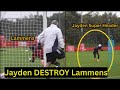 Moment Jayden Ngwashi HUMILIATE Lammens In Manchester United Training Ahead Of Nottingham Forest 