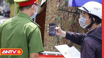 Cấp Mã QR Khai Báo Di Chuyển Nội Địa Qua Ứng Dụng Vn-EID | Tin Tức 24h | ANTV