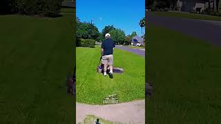 Sharp Walkway Lawn Borders and Clean Grass Edge Transformation 🚶 | #lawncare #trimming