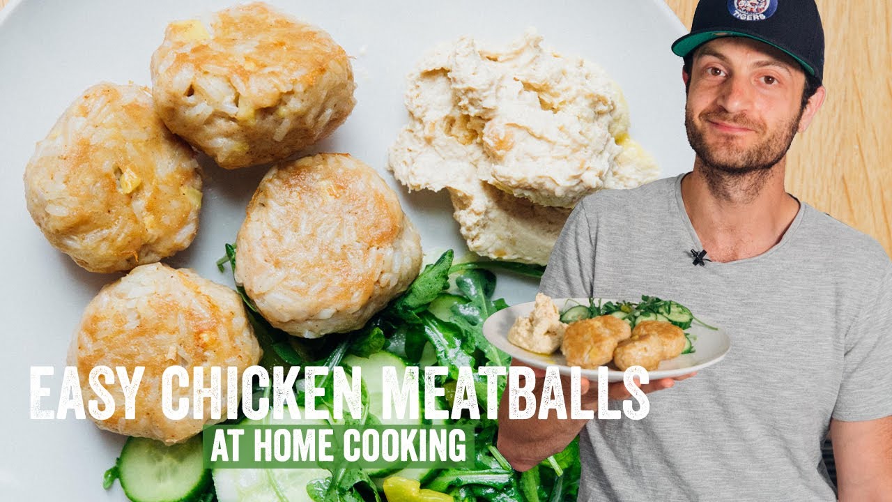 Making Bon Appetit's Amazing Chicken and Rice Meatballs Brunch Boys