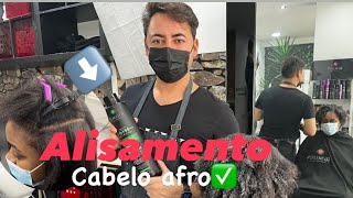 Po A Po Alisamento Orgânico One Step Em Um Cabelo Afro