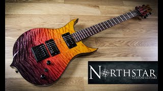 Handmade Northstar Custom Guitar Sol Invictus