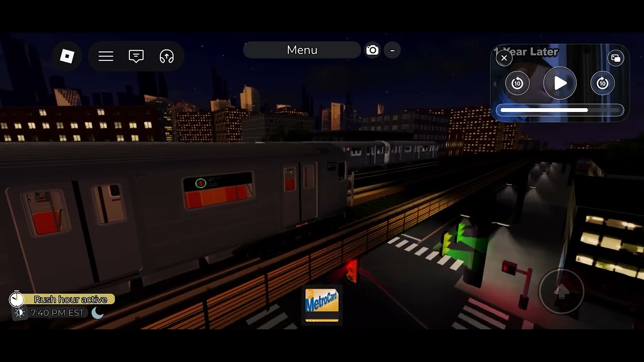 MTA Train 1 From Financial District WTC To Rector ST Happy Valentine’s Day 