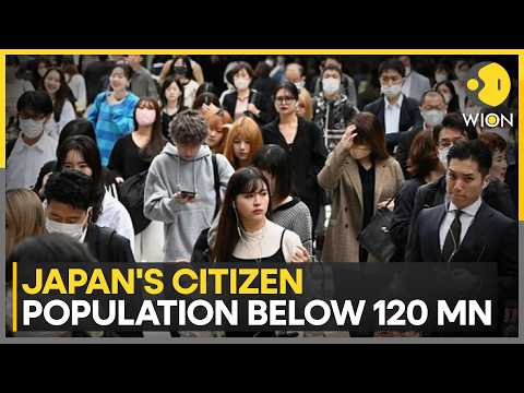Japan's Biggest Population Drop Since 1968: A Historic Decline | WION News