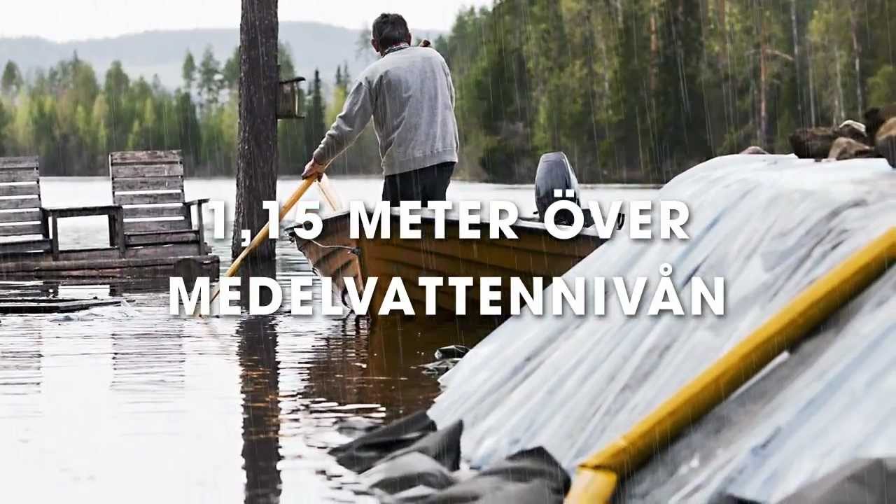 Översvämning i Mälaren - Scenario 1