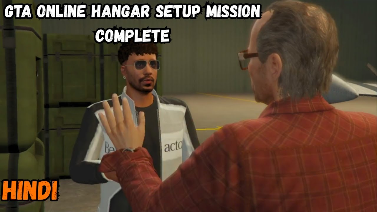 GTA Online Hangar Setup Mission Complete