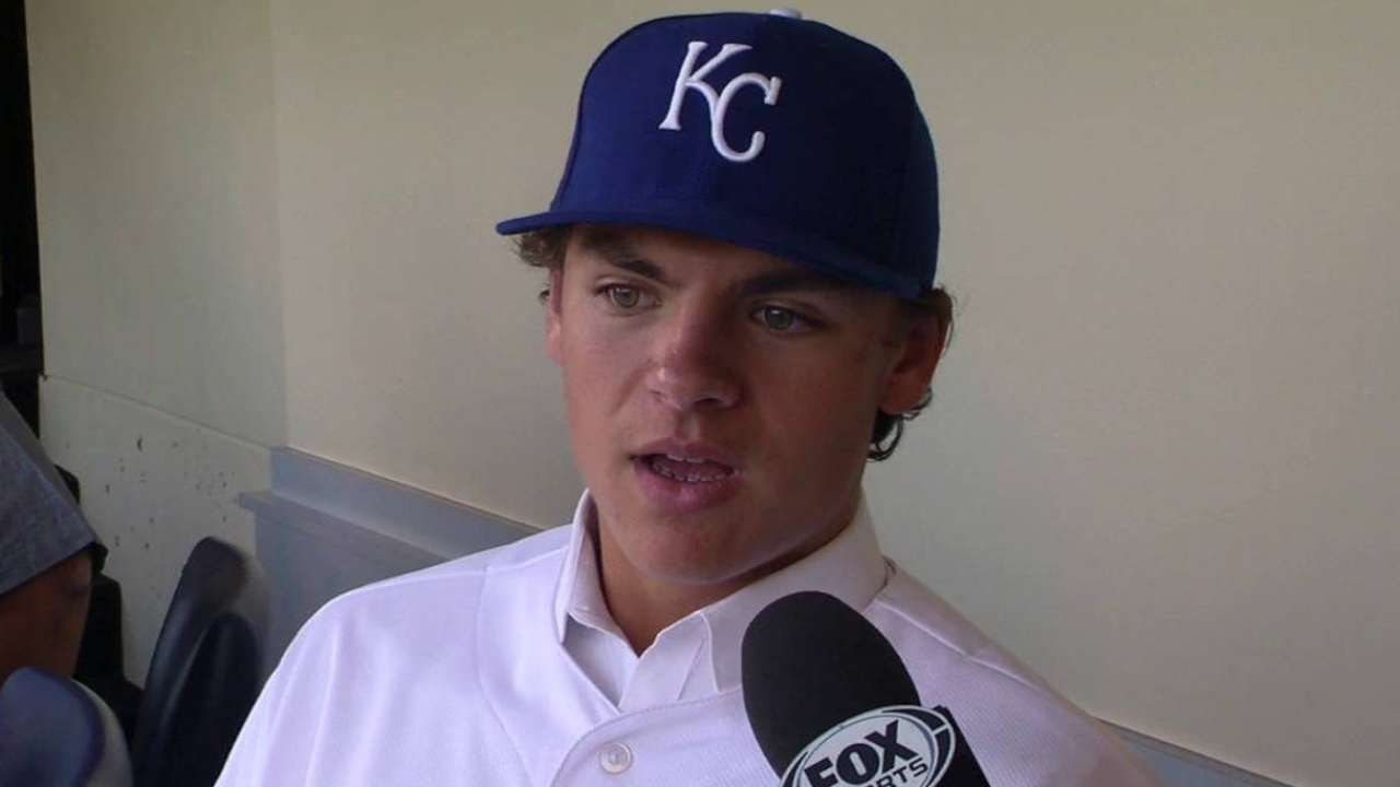 BOS@KC: Nick Pratto on signing with the Royals