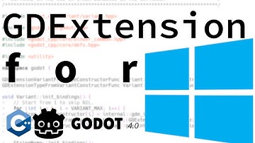 GDExtension build for windows
