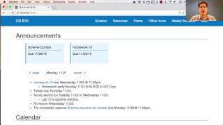 61A Fall 2016 Lecture 35 Video 1