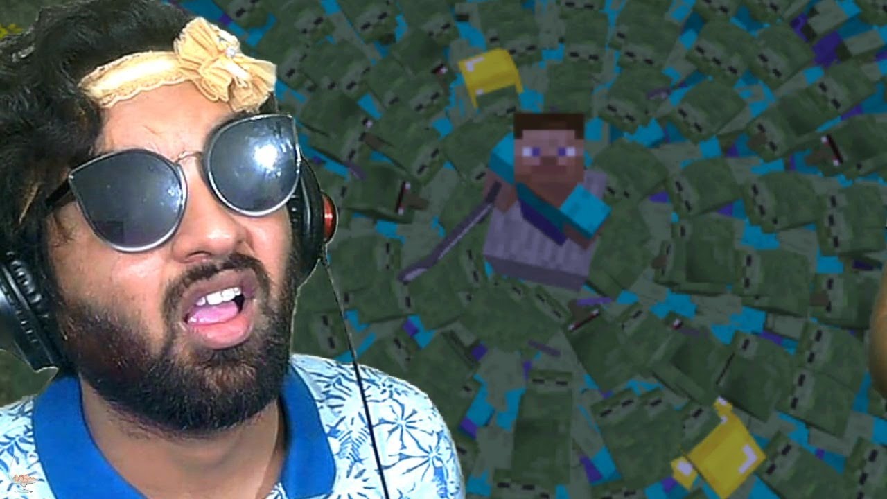 Minecraft but if you SUBSCRIBE a Zombie Spawns