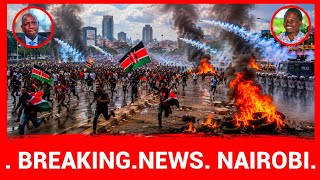 Ruto Son Matatu hide Statehouse Protest Explode Goons Take OVER Nairobi Total shutdown Saba Saba 