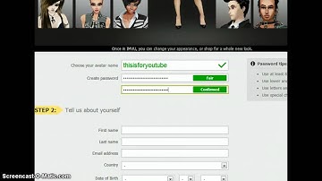 IMVU- NEW account walkthrough