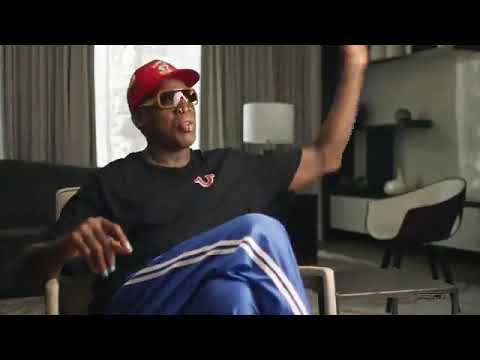 Dennis Rodman showing timing of rebounding