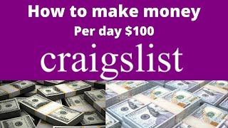 Make Money Craigslist || Craigslist update 2022 || Wealth