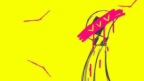 Lazy animation test (neon lights & suicide warning)