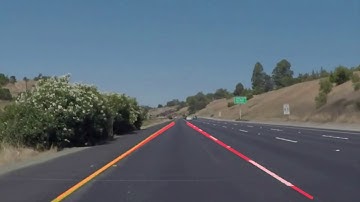 Lane lines detection using classic vision - python and OpenCV