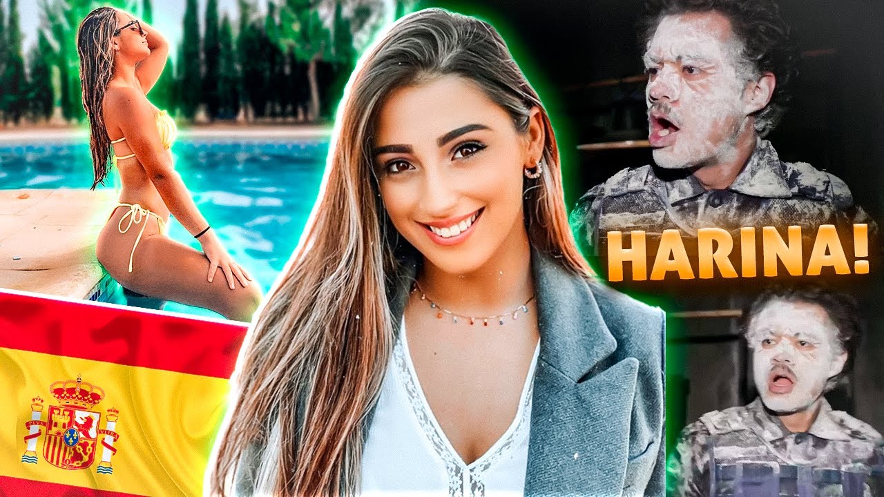 ESPAÑOLA REACCIONA a HARINA! | Sketch Mexicano BACKDOOR