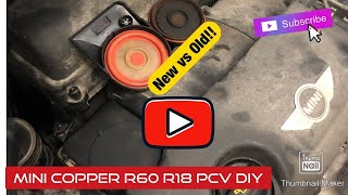2011 mini countryman S R60 R18 PCV membrane DIY EASY FIX! Rough running / stalling / whistle sound!
