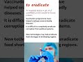 IELTS Problem Solution Vocabulary: Eradicate #english #learnenglish #ieltsvocabulary