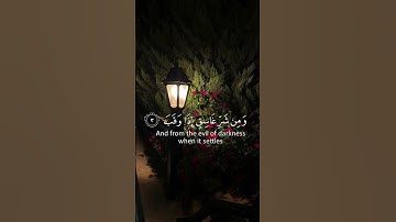 القرآن الكريم | سورة الفلق | القارئ شريف مصطفى 🤍🍃