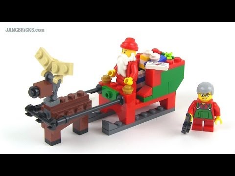 Schlitten LEGO Santa Sleigh LEGO 40059 Christmas Weihnachten Polybag Schlitten LEGO Santa Sleigh LEGO 40059 Christmas Weihnachten Polybag
