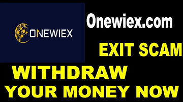 Onewiex exit scam withdrawal update, How to recover and withdraw your money