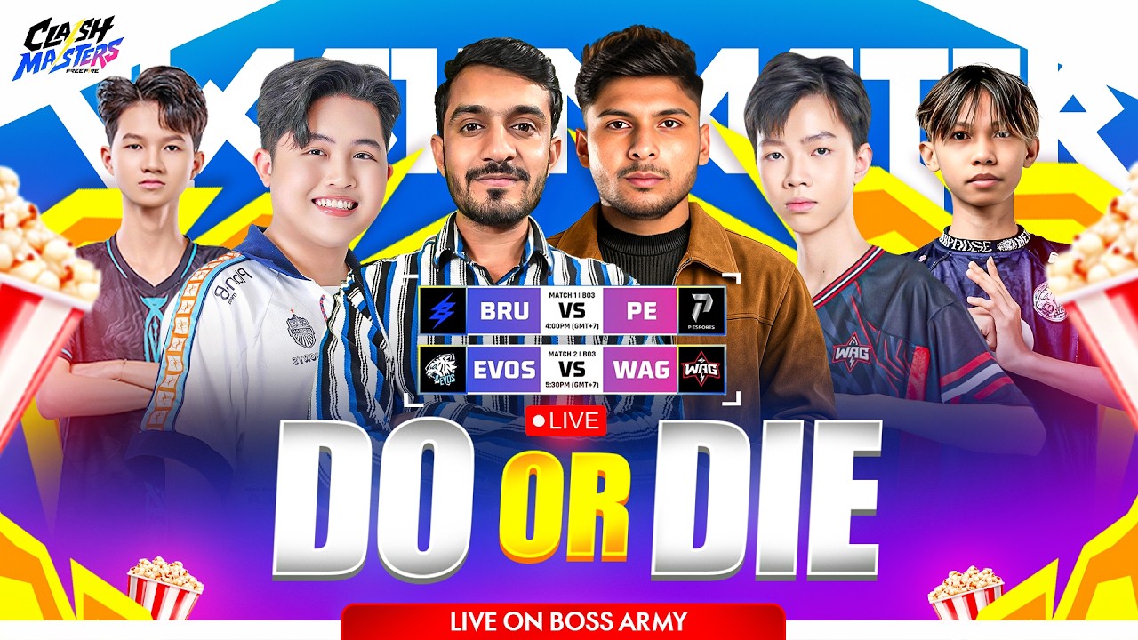 FFCM D0 OR DIE WATCHPARTY WITH NONSTOP GAMING BRU VS PE ☠ EVOS VS WAG🔥