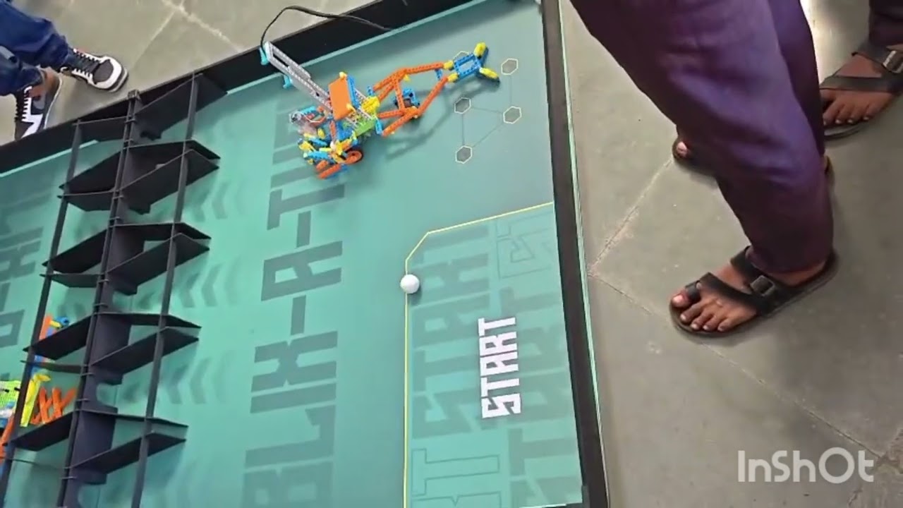 Robotics competition IIT Bombay.......