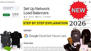 [NEW 2026] Set Up Network Load Balancers | Google Arcade | #GSP007