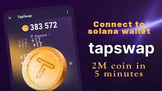 Connect to solana wallet | 2M coin in 5 minutes | in A/Oromo